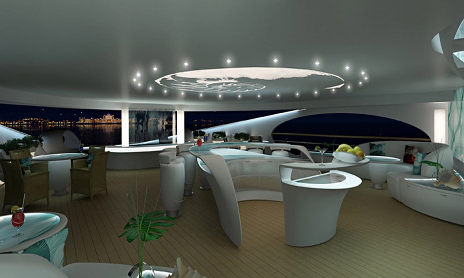 yas mega yacht interior